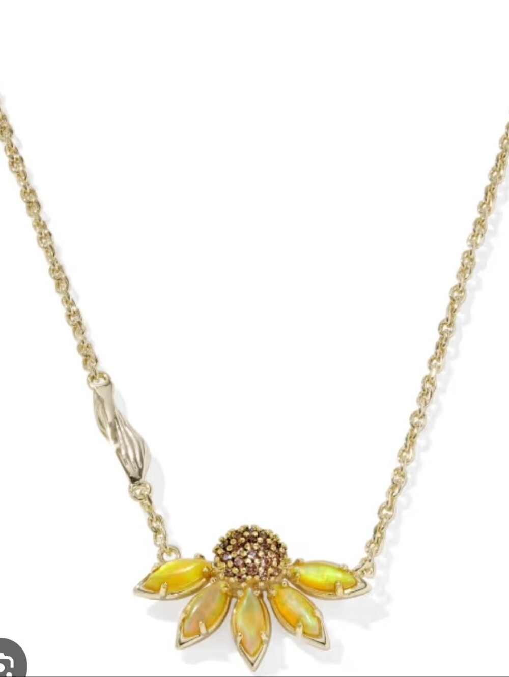 Kendra Scott Anya Flower Short Pendant Necklace
